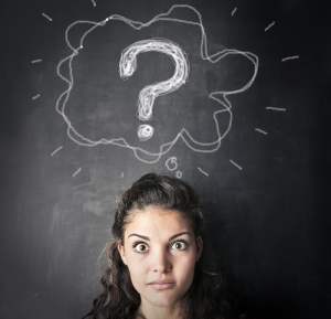 'woman thinking about oral cancer'
